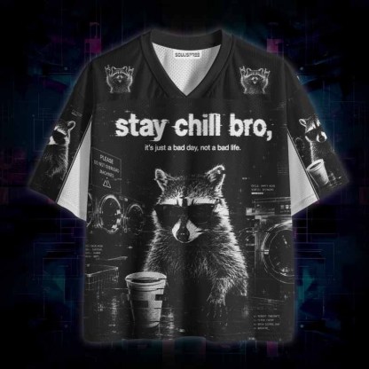 Soulisfree STAY CHILL, BRO Mesh Jersey