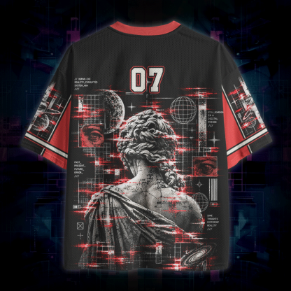 Soulisfree Broken Hollo Prayer Mesh Jersey