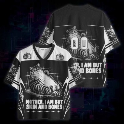 Soulisfree Mother, I Am But Skin And Bones Mesh Jersey