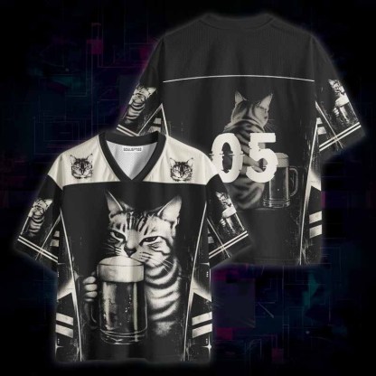 Soulisfree Purrs And Pints Mesh Jersey