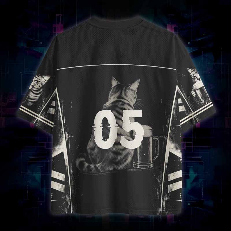 Soulisfree Purrs And Pints Mesh Jersey