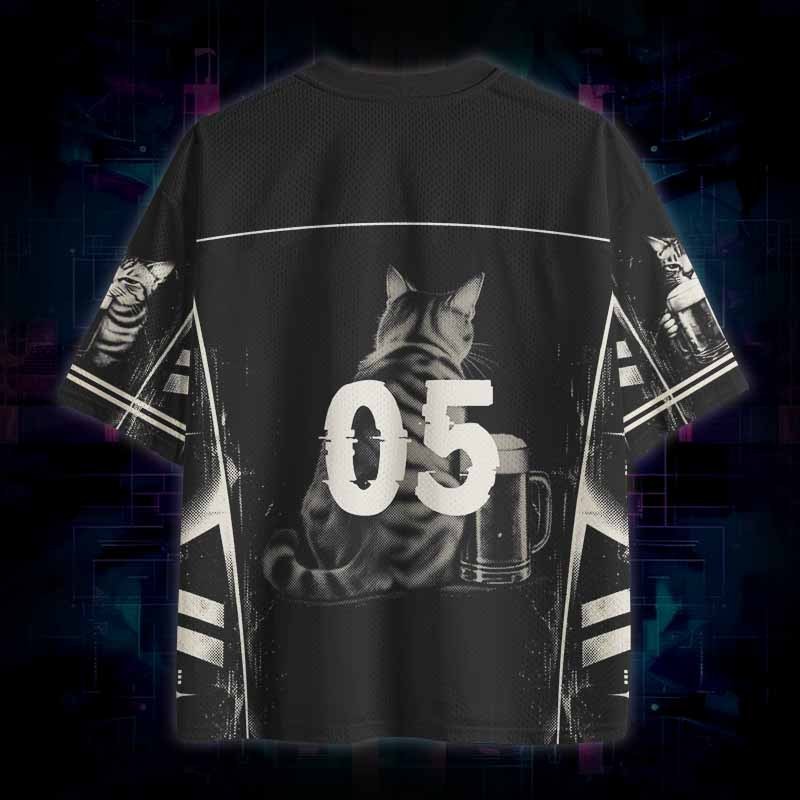 Soulisfree Purrs And Pints Mesh Jersey