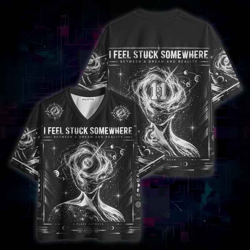Soulisfree BETWEEN A DREAM AND REALITY Mesh Jersey