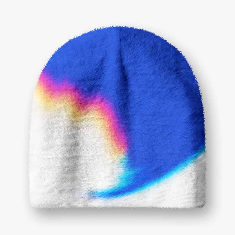 Soulisfree DIGITAL DAYDREAM ,REALITY CAN WAIT Fuzzy Beanie