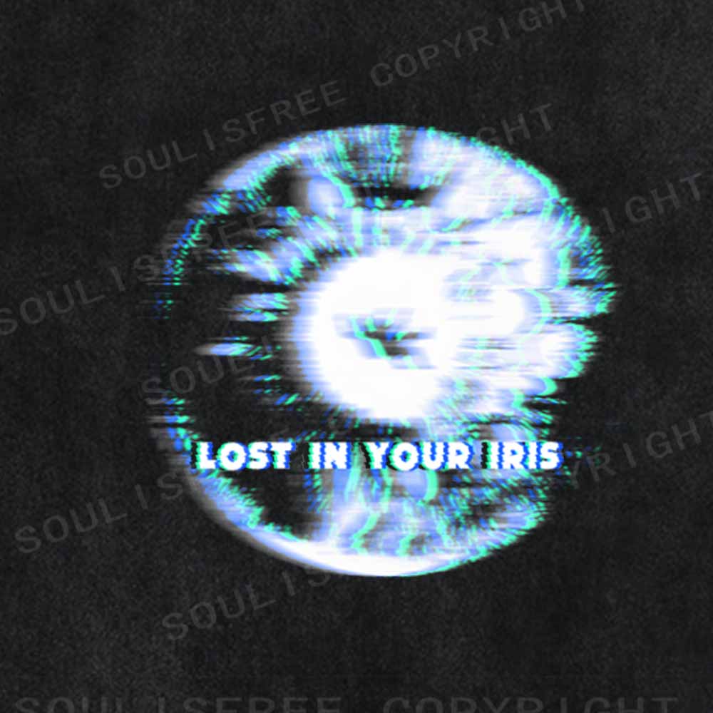 Soulisfree LOST IN YOUR IRIS  Washed Tee