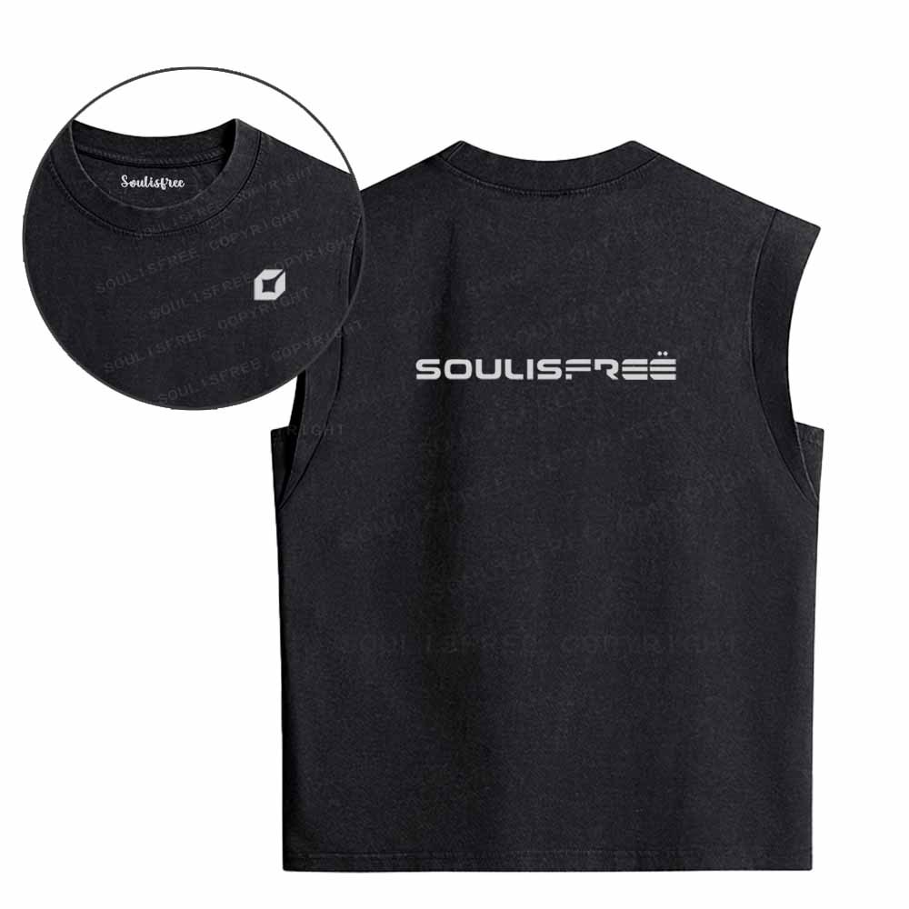 Soulisfree Soul Is Free Women's Washed Tank Top