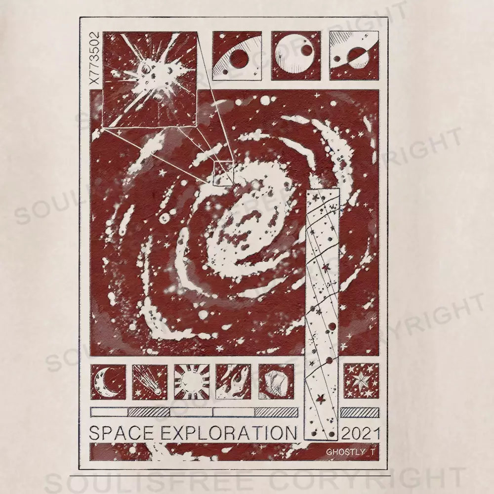 Embrace the Cosmos Washed Space T-shirt
