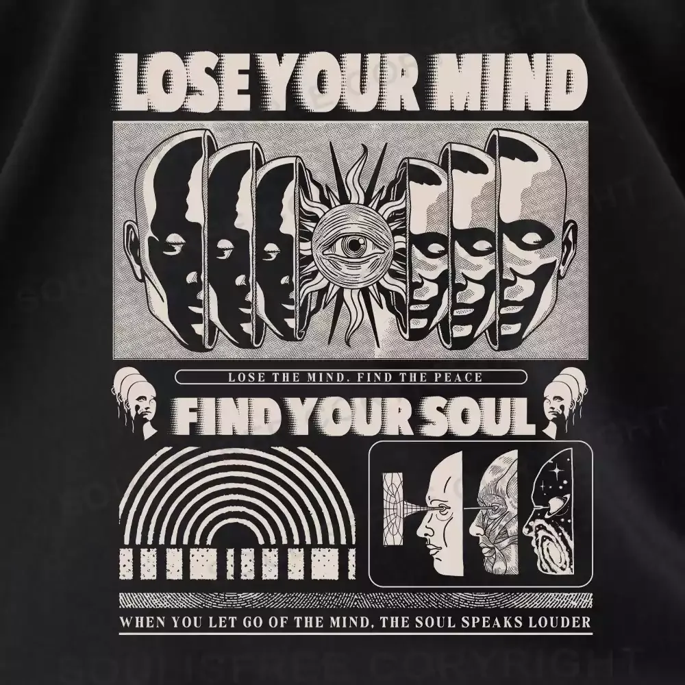 Lose Mind, Find Soul Off Shoulder Top