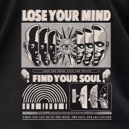 Lose Mind, Find Soul Off Shoulder Top