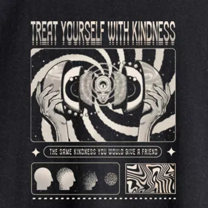 Treat Yourself With Kindness Washed Tank Tops