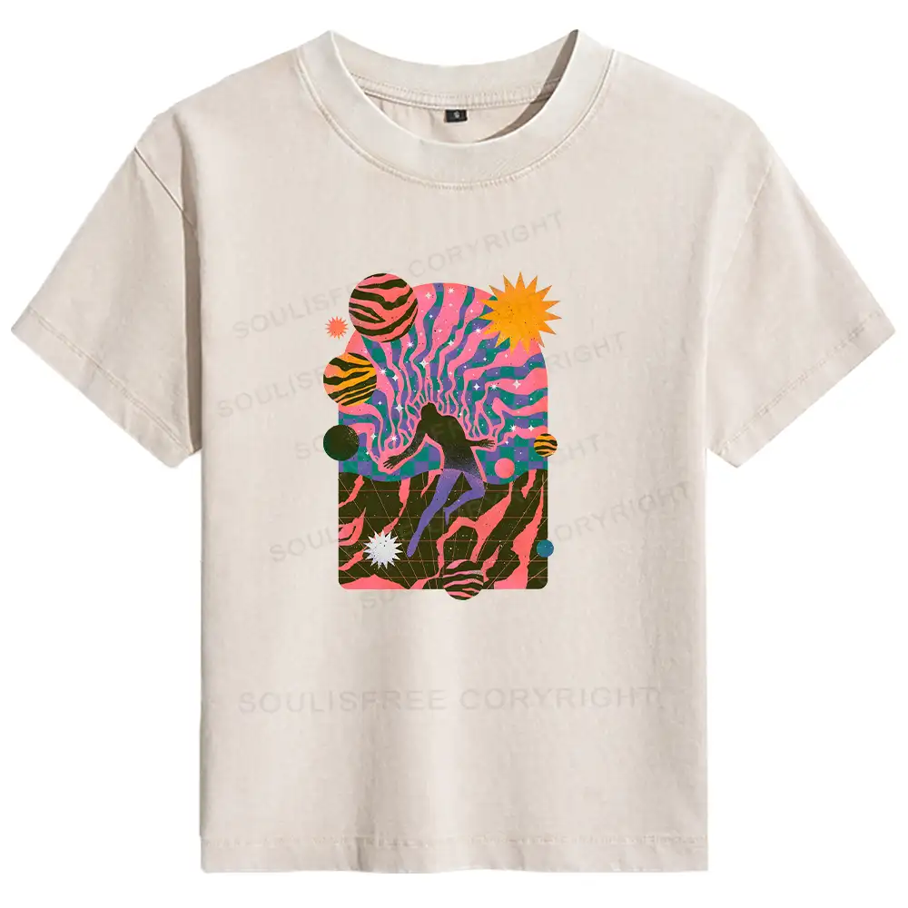 Dystopia Basic Washed T-shirt