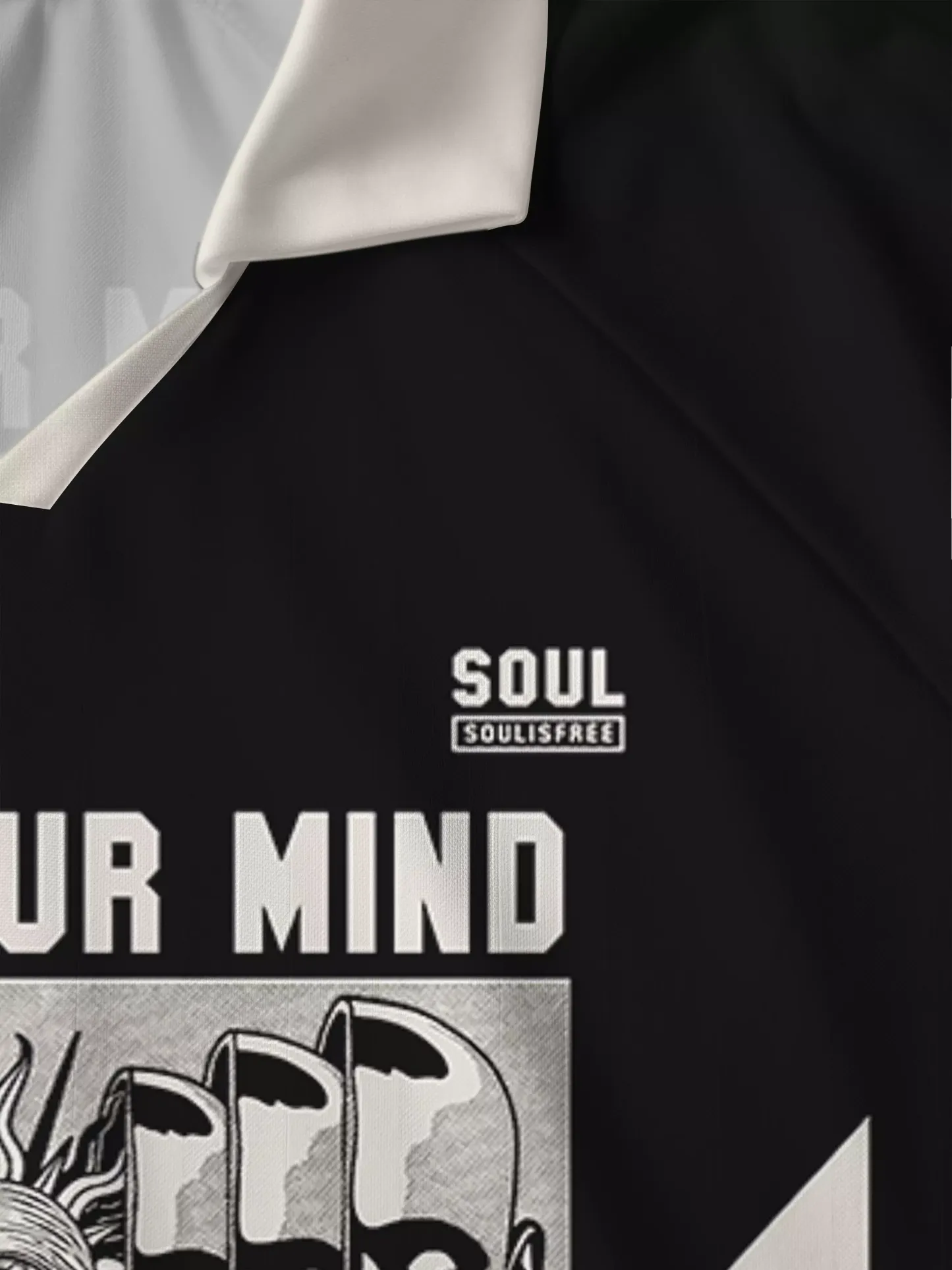 Lose Mind, Find Soul Long Sleeve Polo Jersey