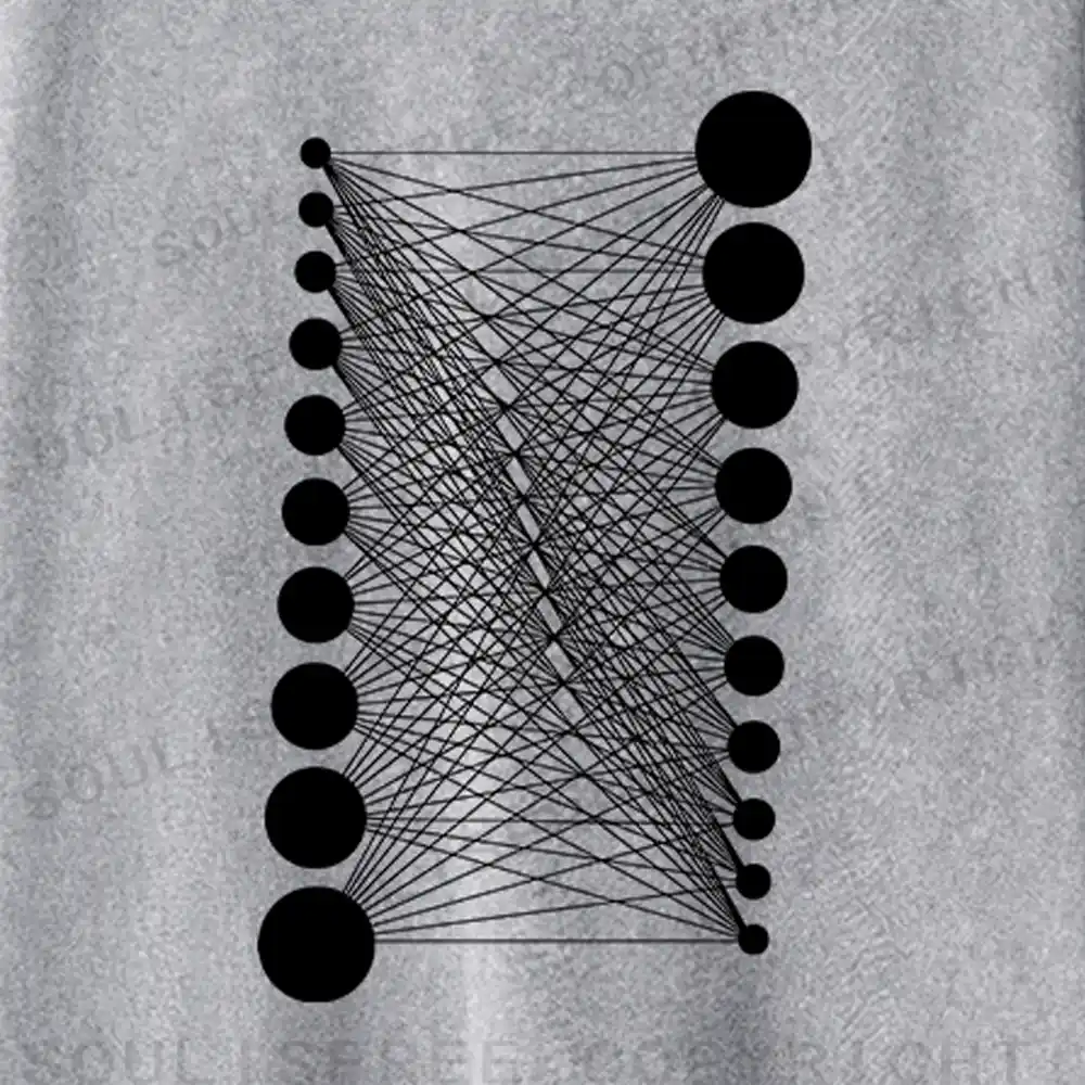 The Grid Within Washed Long Sleeve Shirt