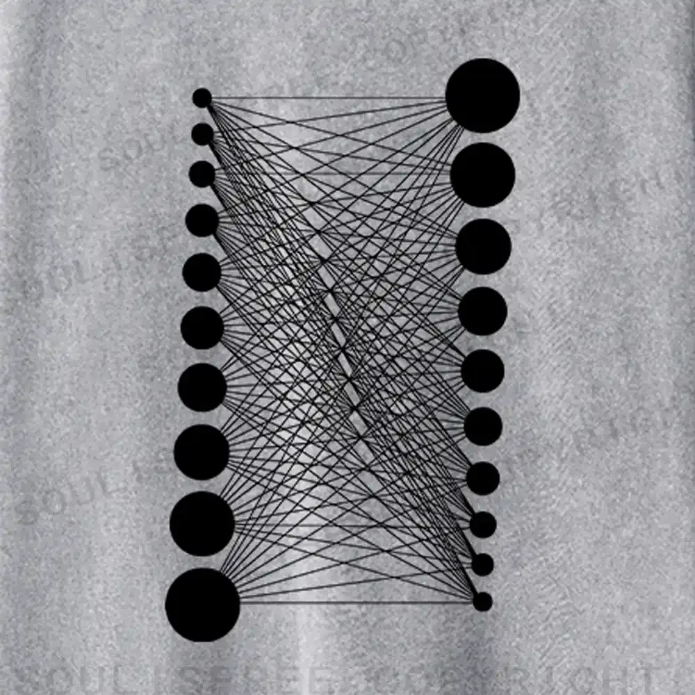 The Grid Within Washed Long Sleeve Shirt