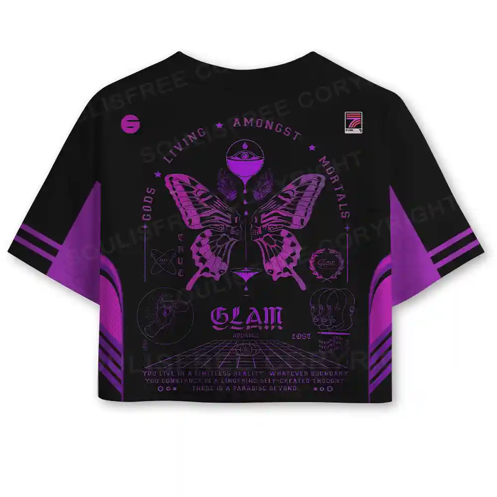 Gods Living Among Us Cropped Jersey