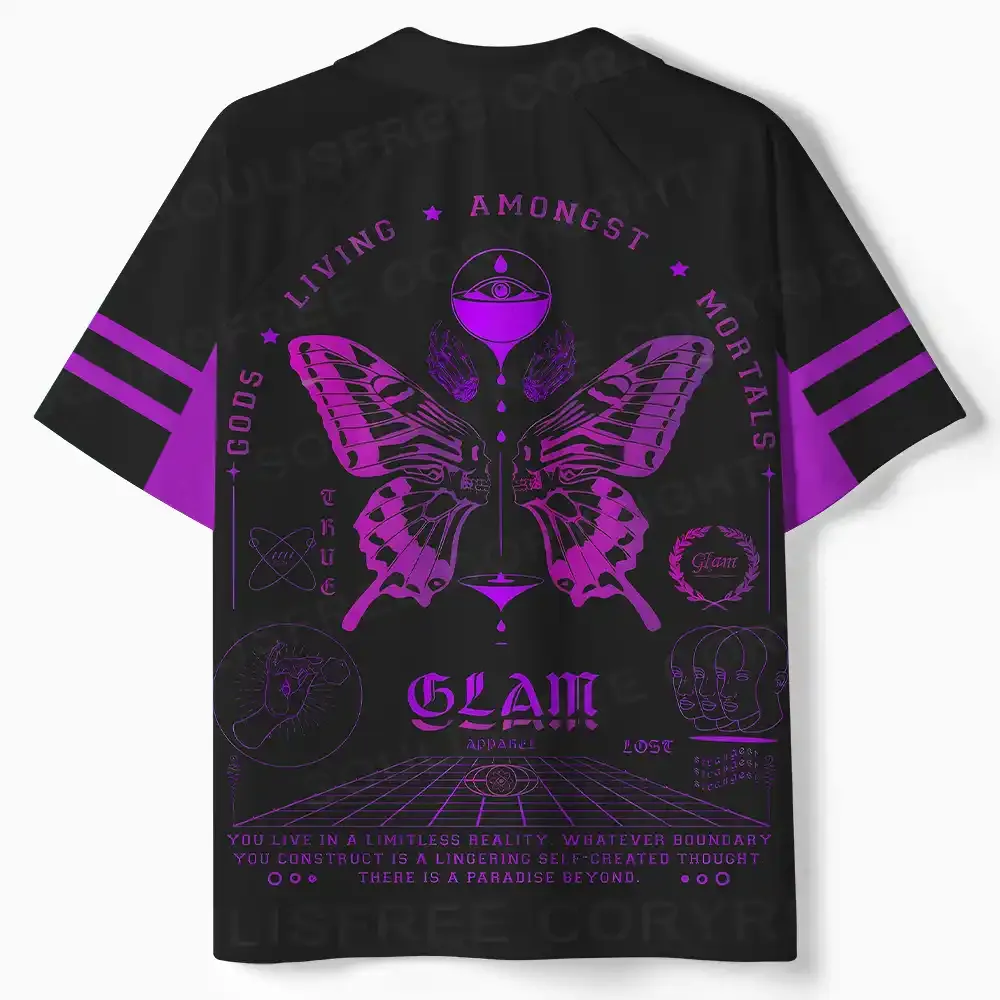 Gods Living Among Us Polo Collar Unisex Jersey