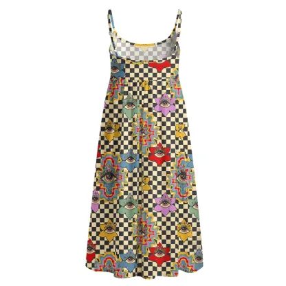 Soulisfree Third Eye Bloom Boho Midi Dress