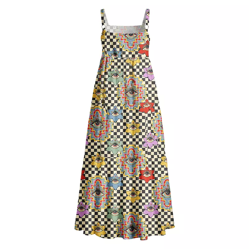 Soulisfree Third Eye Bloom Boho Maxi Dress