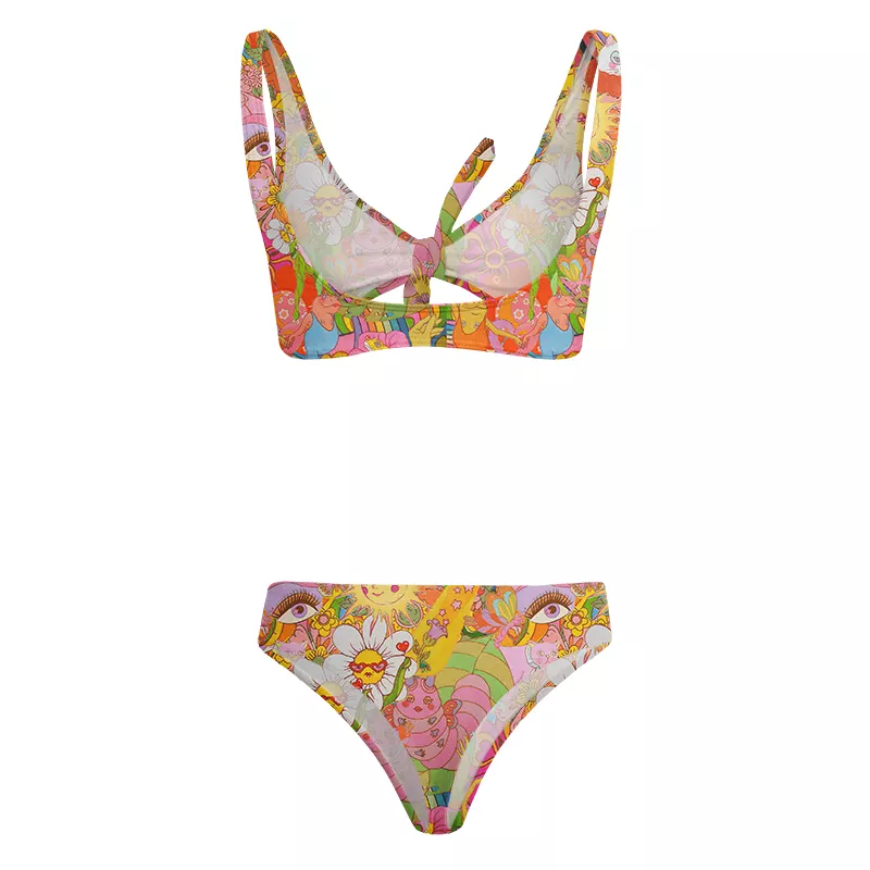 Soulisfree Garden of Joy Glitch Bow Bikini