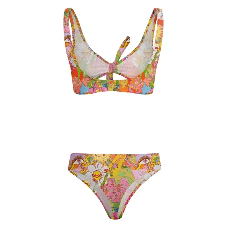 Soulisfree Garden of Joy Glitch Bow Bikini