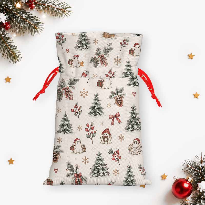 Soulisfree A Christmas Forest Dream Christmas Gift Pouch