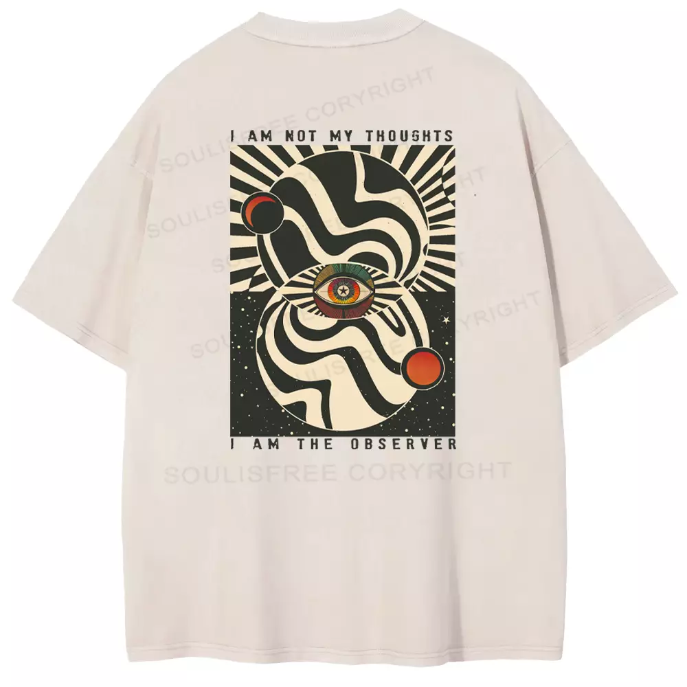 THE OBSERVER Washed T-shirt