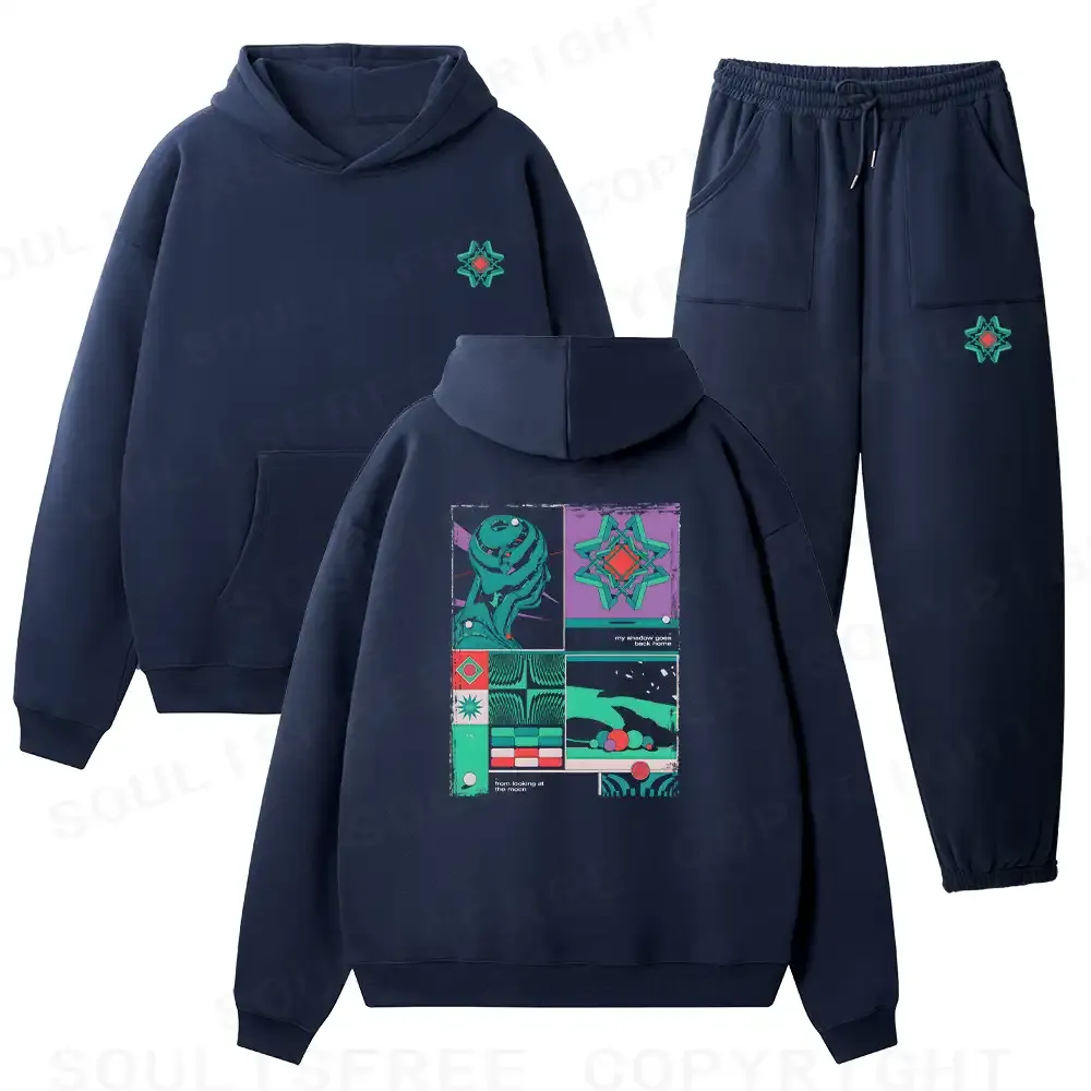Shadows and Moonlight Fleece Hoodie Set
