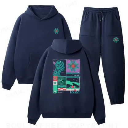 Shadows and Moonlight Fleece Hoodie Set