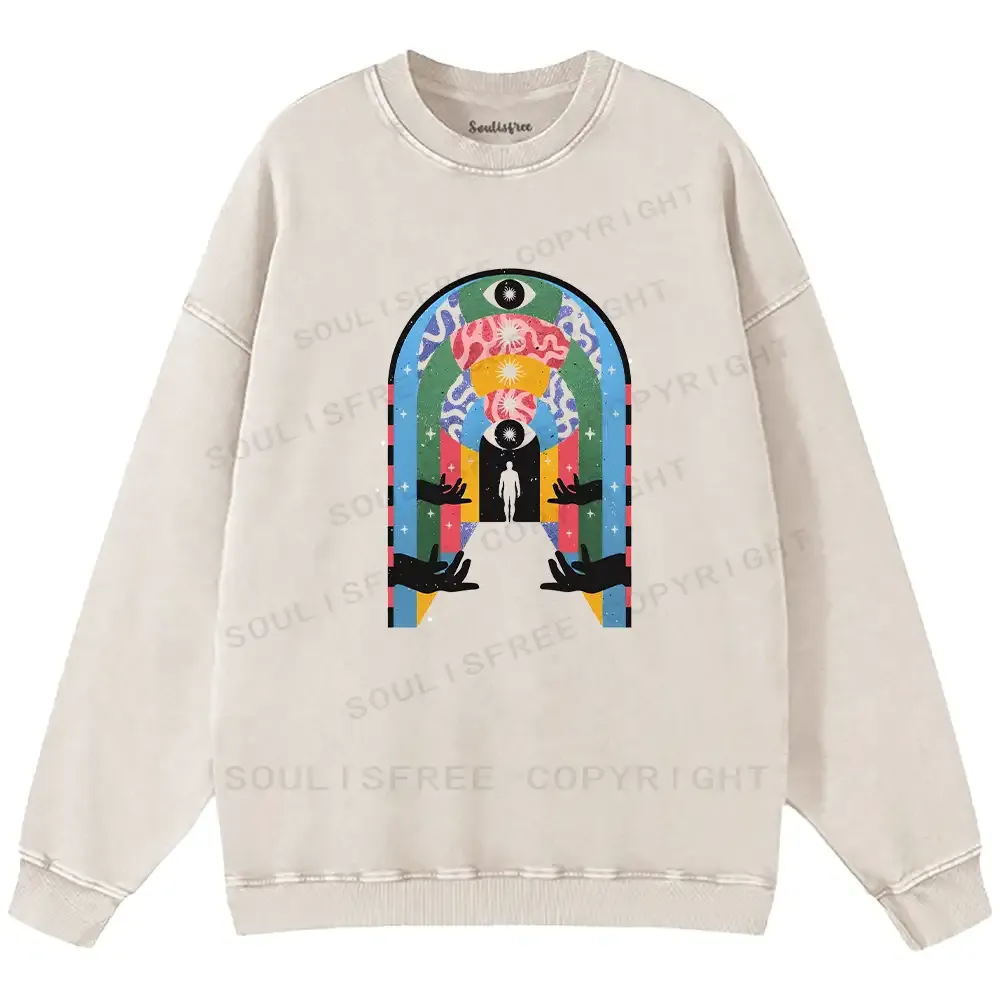 A Warm Welcome  Washed Sweatshirts