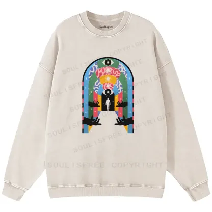 A Warm Welcome  Washed Sweatshirts