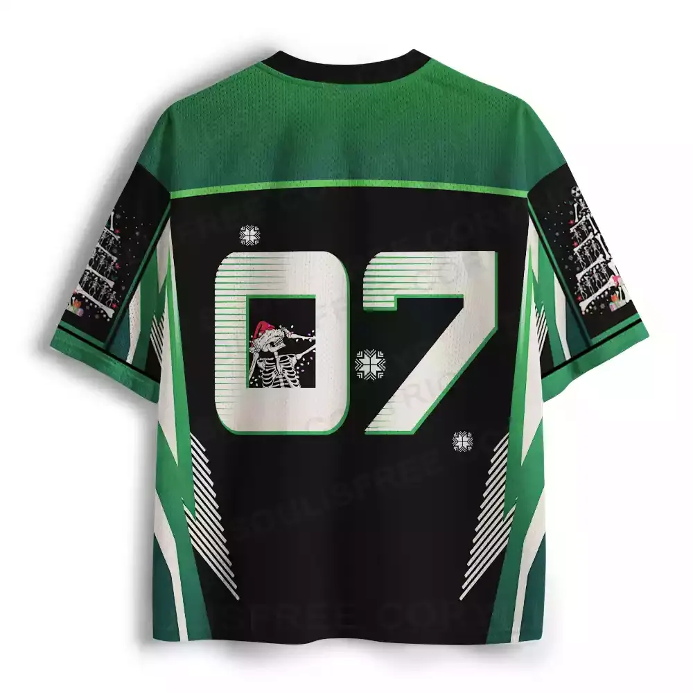 WHEN YOUR DEAD INSIDE BUT IT'S CHRISTMAS Mesh Jersey