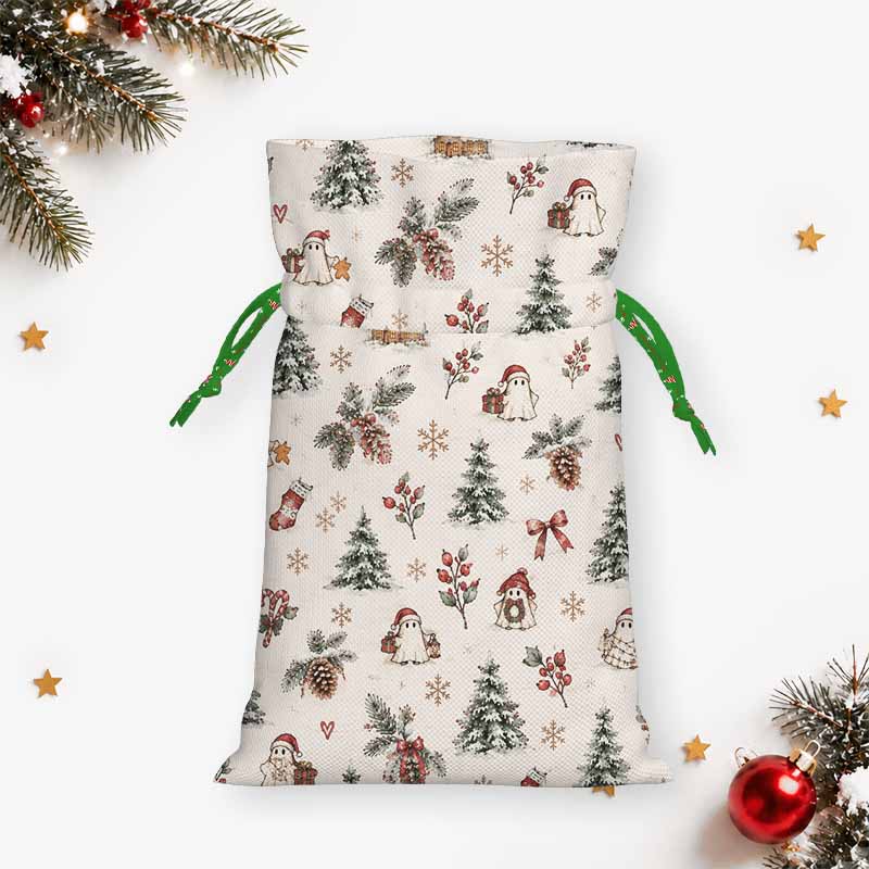 Soulisfree A Christmas Forest Dream Christmas Gift Pouch