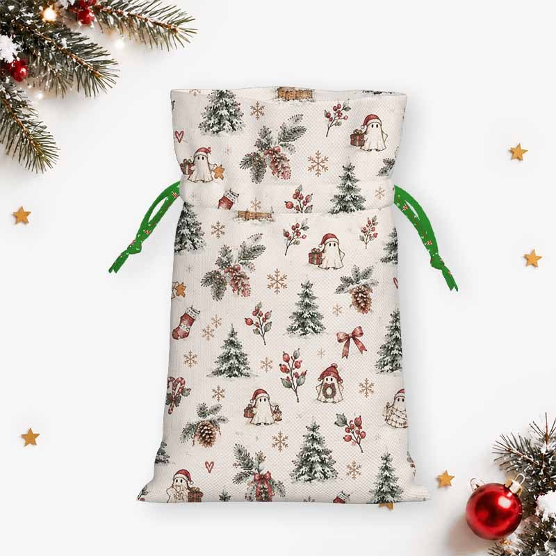 Soulisfree A Christmas Forest Dream Christmas Gift Pouch