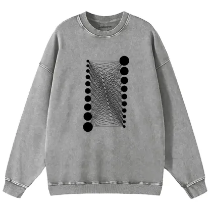 The Grid Within Washed Sweatshirts