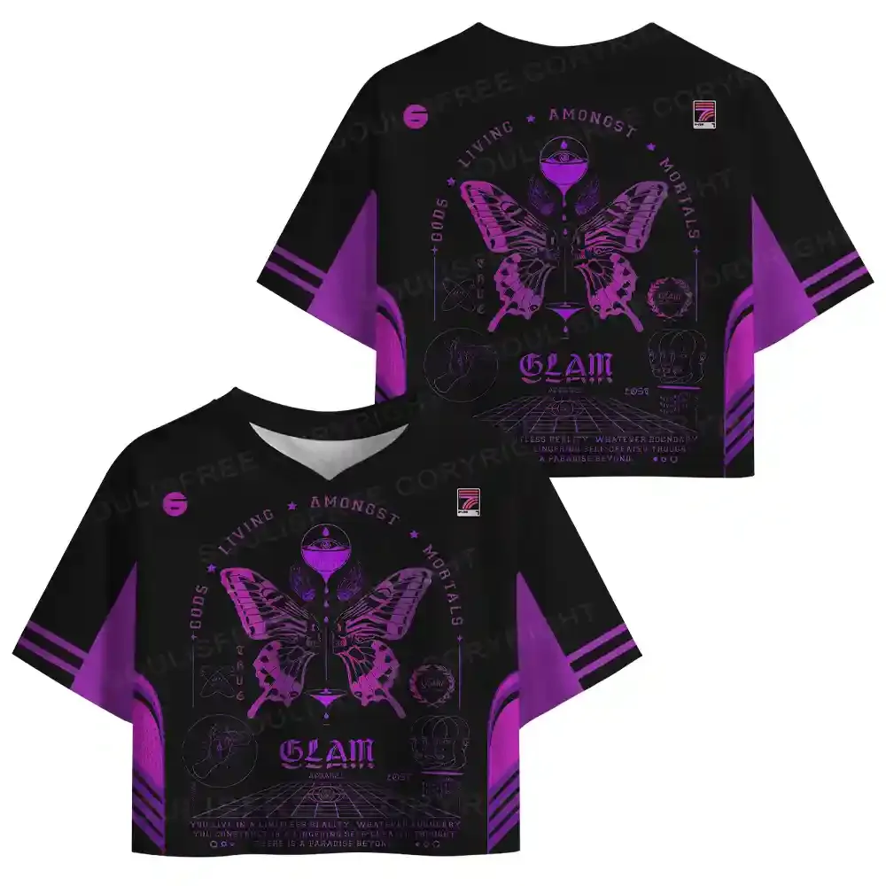 Gods Living Among Us Cropped Jersey