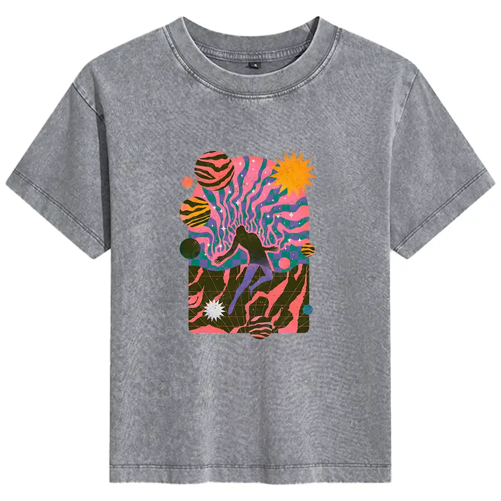 Dystopia Basic Washed T-shirt