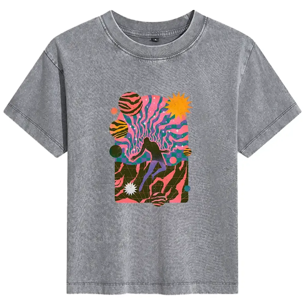 Dystopia Basic Washed T-shirt