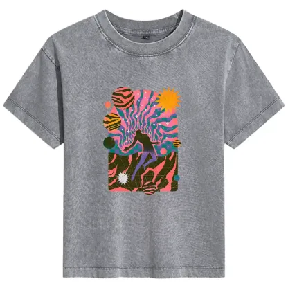 Dystopia Basic Washed T-shirt