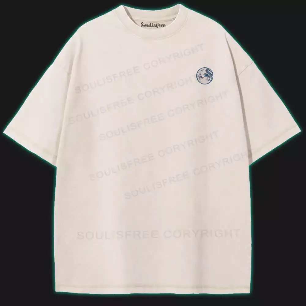 You Are Here Washed Space T-shirt