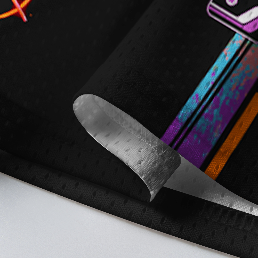 Soulisfree Trippy Meditation Skull  Mesh Jersey 