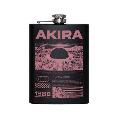 Soulisfree Akira 1988 Planet Destruction Hip Flask