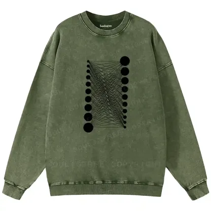 The Grid Within Washed Sweatshirts