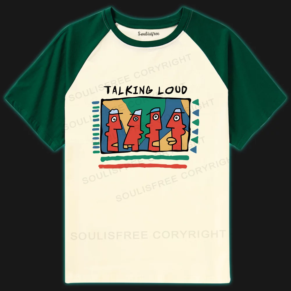 Silent Communication Ⅰ Short Sleeve Raglan T-Shirt