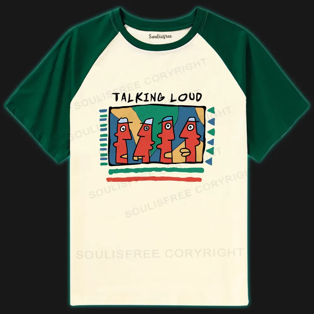 Silent Communication Ⅰ Short Sleeve Raglan T-Shirt