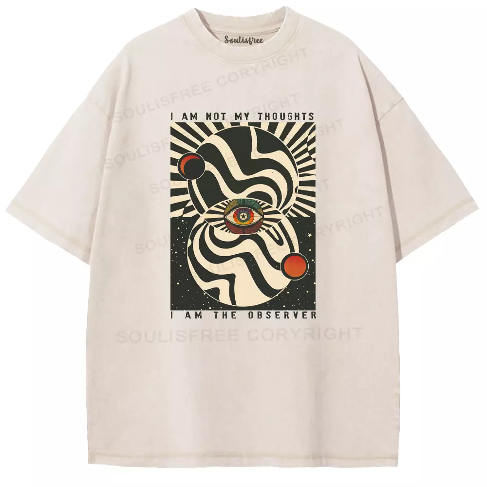 THE OBSERVER Washed T-shirt