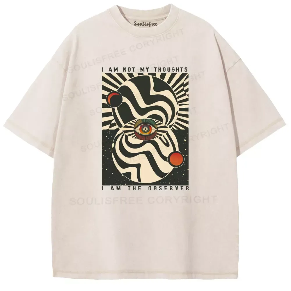 THE OBSERVER Washed T-shirt