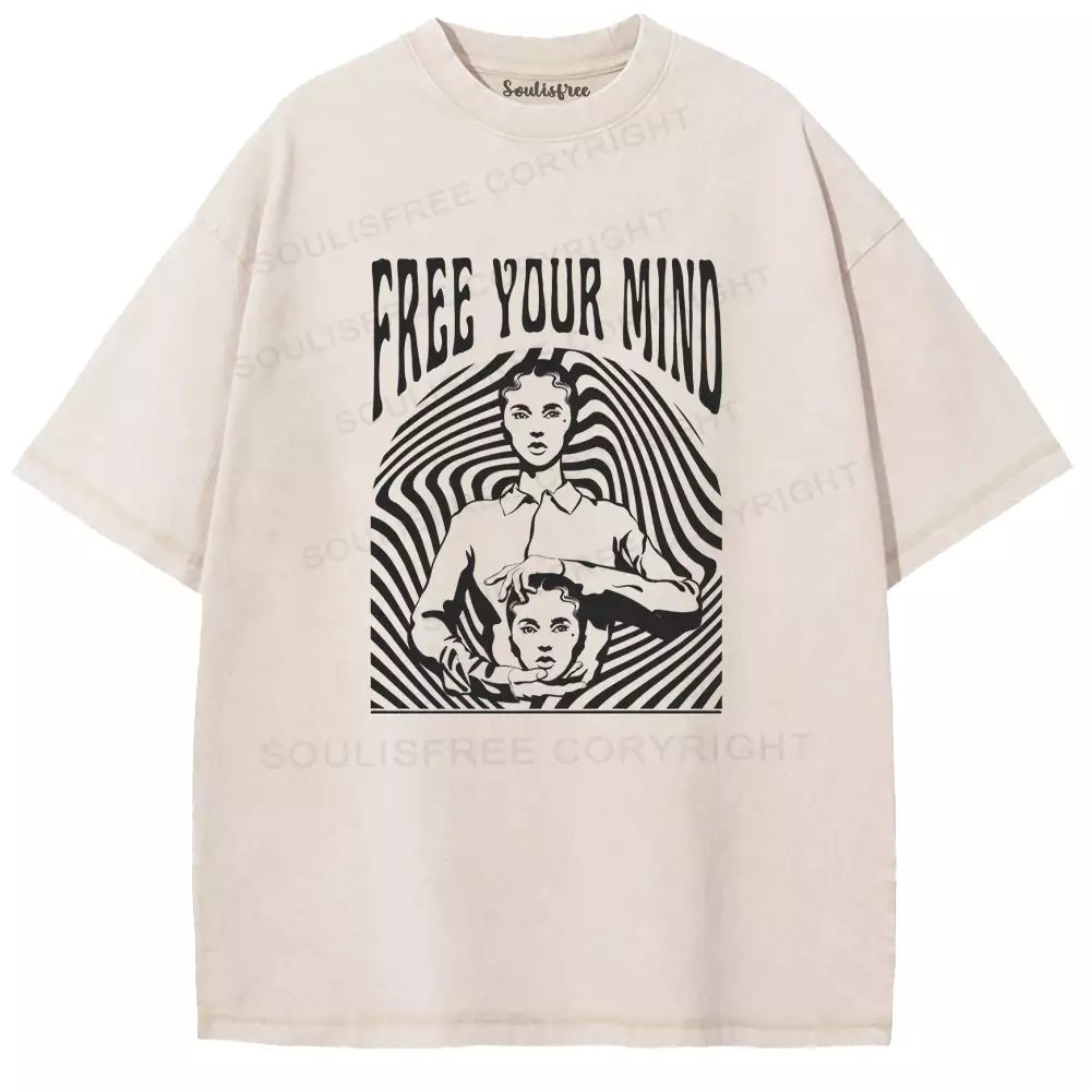 Free Your Mind Washed T-shirt
