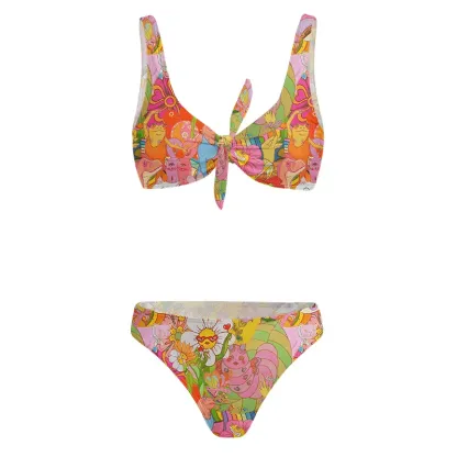 Soulisfree Garden of Joy Glitch Bow Bikini