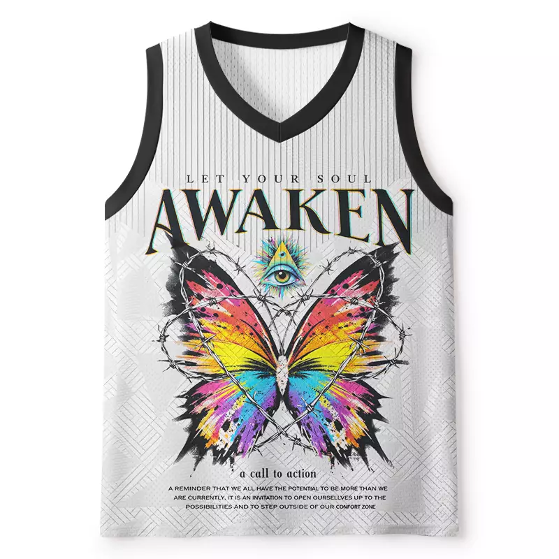 Soulisfree Let Your Soul Awaken Mesh Tank