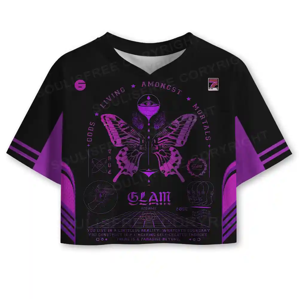 Gods Living Among Us Cropped Jersey